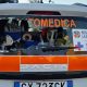 Automedica vandalizzata a Ladispoli
