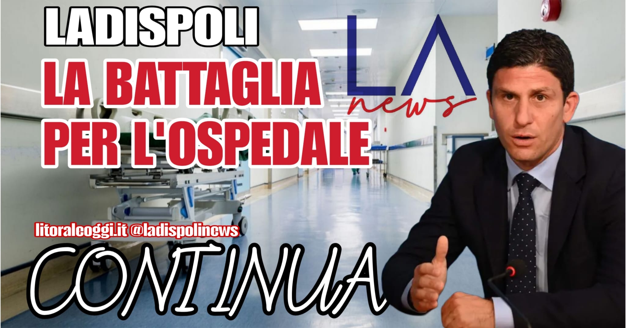LADISPOLI | Alessandro Grando continua la battaglia per l'ospedale