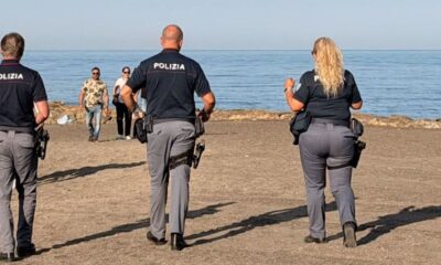 Controlli nella spiaggia vicina al fosso Vaccina, Ladispoli
